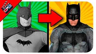 A INCRÍVEL EVOLUÇÃO DO BATMAN 1943  2016 [upl. by Anohs]