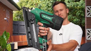 Hikoki Framing Nail Gun Review [upl. by Naitirb]