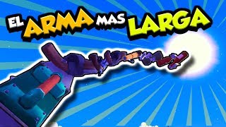 CONSTRUIMOS EL ARMA MAS LARGA DE LA HISTORIA  Undead Development [upl. by Barnie499]