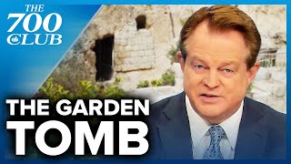 A Visit To The Garden Tomb In Jerusalem  The 700 Club [upl. by Lesnah]