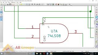 KiCad PCB DESIGN ON Full Adder Using Two Half Adders  KiCad [upl. by Amzaj]