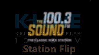 KSWD  1003 The Sound flips to KKLQ  KLOVE [upl. by Goldshlag]