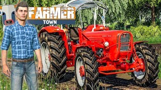 LS19 FarmerTown 3 Besuch beim LOHNUNTERNEHMEN  LANDWIRTSCHAFTS SIMULATOR 19 [upl. by Keslie931]