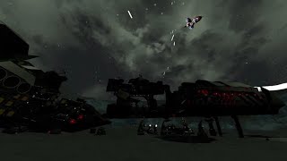 Space Engineers Online Ep4 The time for pain has arrived [upl. by Helgeson]