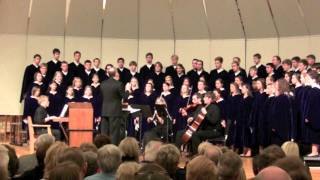 The Concordia Choir Jesu Meine Fruede J S Bach [upl. by Eille]