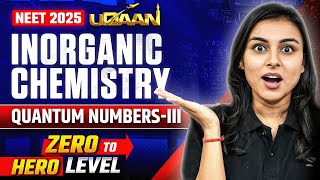 NEET 2025 UDAAN Inorganic Chemistry  Quantum number  Anushka Choudhary [upl. by Sihtam]