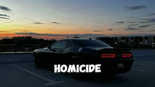 HOMICIDE SONG  SIDHU MOOSE WALA   slowed  reverb [upl. by Deery]