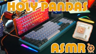 YMDK Melody96 with lubed Holy Pandas ASMR [upl. by Anelrad392]