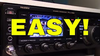 Yaesu FTdx1200 working some easy DX [upl. by Neilla]