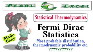 Easy way to understand quotFermiDirac Statisticsquot [upl. by Warms]