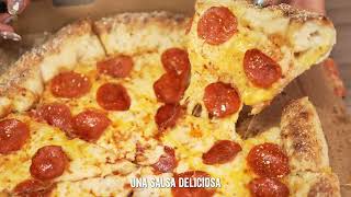 Stuffed Crust Pepperoni Cheddar Pizza [upl. by Barby]