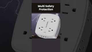 Efficient Charging Solutions YISHU Surge Protector Power Strip Review shorts [upl. by Seligmann459]