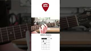 Guitar for beginners Gdim Abdim Chord shorts [upl. by Etak735]