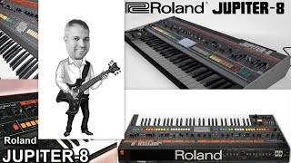 ROLAND JUPITER8 VST  by TIAGO MALLEN roland jupiter8 rolandjupiter [upl. by Ennaesor]