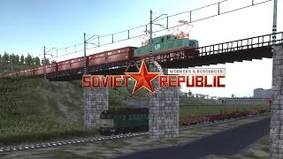 Zakłady Cementowe  Gliwilistok Wschodni WampR  Soviet Republic Ep8 [upl. by Alleahcim]