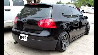 What does a Straight Piped Mk5 GTI Sound Like [upl. by Us]