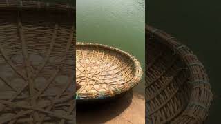 Coracle Ride in Hampi⛵️ HampiVlog HampiTour Hospet TrendingShorts [upl. by Bernita]