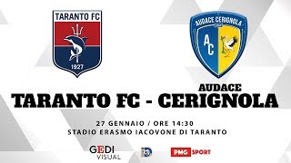 Serie D  Taranto FC  Audace Cerignola [upl. by Tereve]