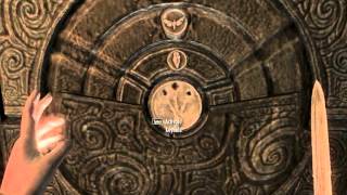 Golden Claw Door Combination in skyrim [upl. by Airreis542]