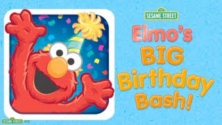 Sesame Street quotElmos Big Birthday Bashquot App Preview [upl. by Aible]