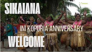 Welcoming Church Leaders Sikaiana Atoll’s Tribute to Ini Kopuria [upl. by Alina]