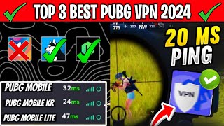 Top 3 VPN for Pubg Mobile 🔥 Best Vpn For PUBG Global amp KR amp Pubg Lite Android amp iOS  Pubg best VPN [upl. by Beverlee]