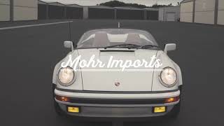 1989 Porsche 911 Speedster bringatrailer CINEMATIC [upl. by Louanna905]