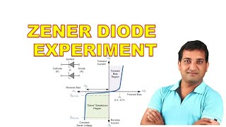 Zener Diode Characteristics Experiment  zener diode Experiment [upl. by Hesta177]