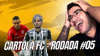 CARTOLA FC 2024  RODADA 05  DICAS PARA MITAR [upl. by Ebag]