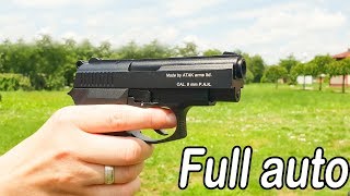 Black Zoraki 914 Full auto 9mm Blank Gun [upl. by January]