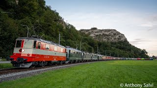 60 Jahre Re 44 in der Schweiz in Balsthal  14092024 [upl. by Merridie]