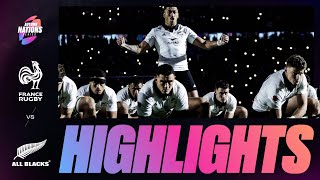 HIGHLIGHTS  FRANCE V NEW ZEALAND  AUTUMN NATIONS SERIES [upl. by Yartnoed]