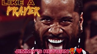 WWE BAD BLOOD JIMMYS RETURN 🥵 BUT quotLIKE A PRAYERquot CHOIR VERSION EDIT☝️❤️😳 wwebadblood jimmyuso [upl. by Valerie]