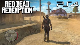 Red Dead Redemption PS4 Free Roam Gameplay [upl. by Adiol]