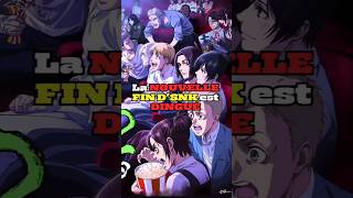 La NOUVELLE FIN DSNK est DINGUE shingekinokyojin snk anime shorts [upl. by Acinemod864]