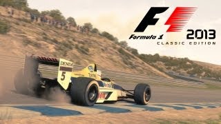 F1 2013 CLASSICS  NIGEL MANSELL 80S WILLIAMS  ESTORIL 25 RACE [upl. by Haroved]