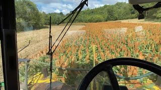 Chopping Milo For Silage [upl. by Schaumberger646]