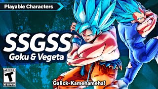 NEW SSGSS GOKU amp VEGETA  Dragon Ball Xenoverse 2  Gameplay Mods [upl. by Teews613]