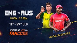 England vs Australia  3 T20Is 5 ODIs  RivalsForever  Streaming LIVE on FanCode [upl. by Bergeron]