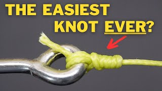 How to tie the Trilene Knot the EASIEST fishing knot [upl. by Levison100]