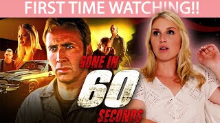 GONE IN 60 SECONDS 2000  FIRST TIME WATCHING  MOVIE REACTION [upl. by Atiuqnahs]