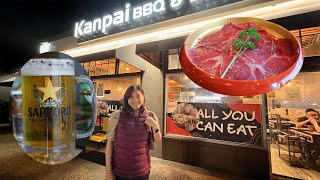 Kanpai AYCE Japanese BBQ Exclusive Wagyu beef Feast for only 36 [upl. by Lidah]