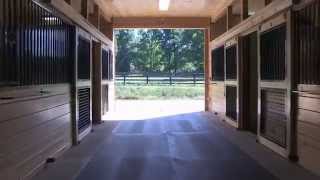 King Barns  Video Barn Tour of Epic Farm Middlefield CT [upl. by Llehsem]