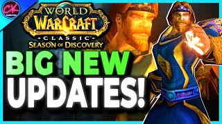 The Devs Bring Updates SoD Is Looking Brighter Than EVER  World Of Warcraft Season Of Discovery [upl. by Sailesh]