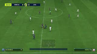 Gameplay FC 24  Paris SaintGermain  LOSC Lille  Ligue 1 Uber Eats  20232024 [upl. by Siouxie]