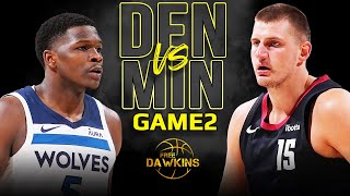 Denver Nuggets vs Minnesota Timberwolves Game 2 Full Highlights  2024 WCSF  FreeDawkins [upl. by Hunley263]