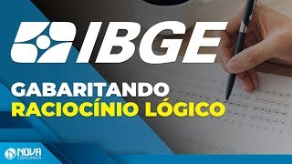 IBGE  Gabaritanto Raciocínio Lógico [upl. by Nowell]