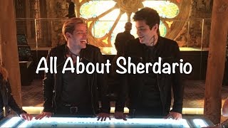 Shadowhunters cast  Dom Sherwood amp Matt Daddario All About Sherdario [upl. by Yerg852]