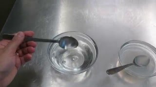 Tests water  xanthan gum from 1 to 8 [upl. by Baseler]