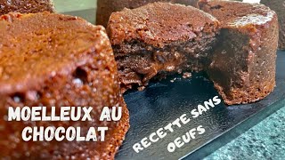 Un moelleux au chocolat sans œufs une recette hyper simple et ultra gourmande [upl. by Ahsratal]